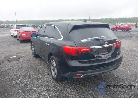 2014 Acura Mdx from USA, damaged, VIN 5FRYD4H24EB026774